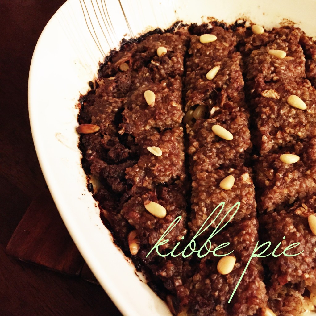 kibbe pie {the kosher foodies}