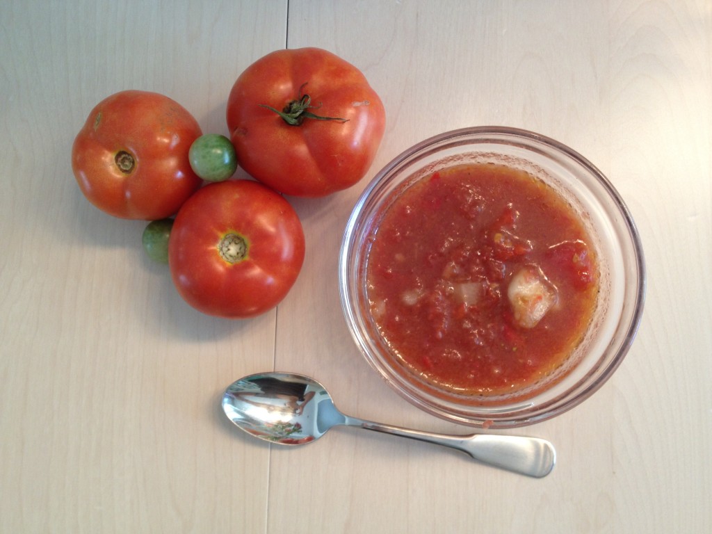 homemade gazpacho -- the kosher foodies