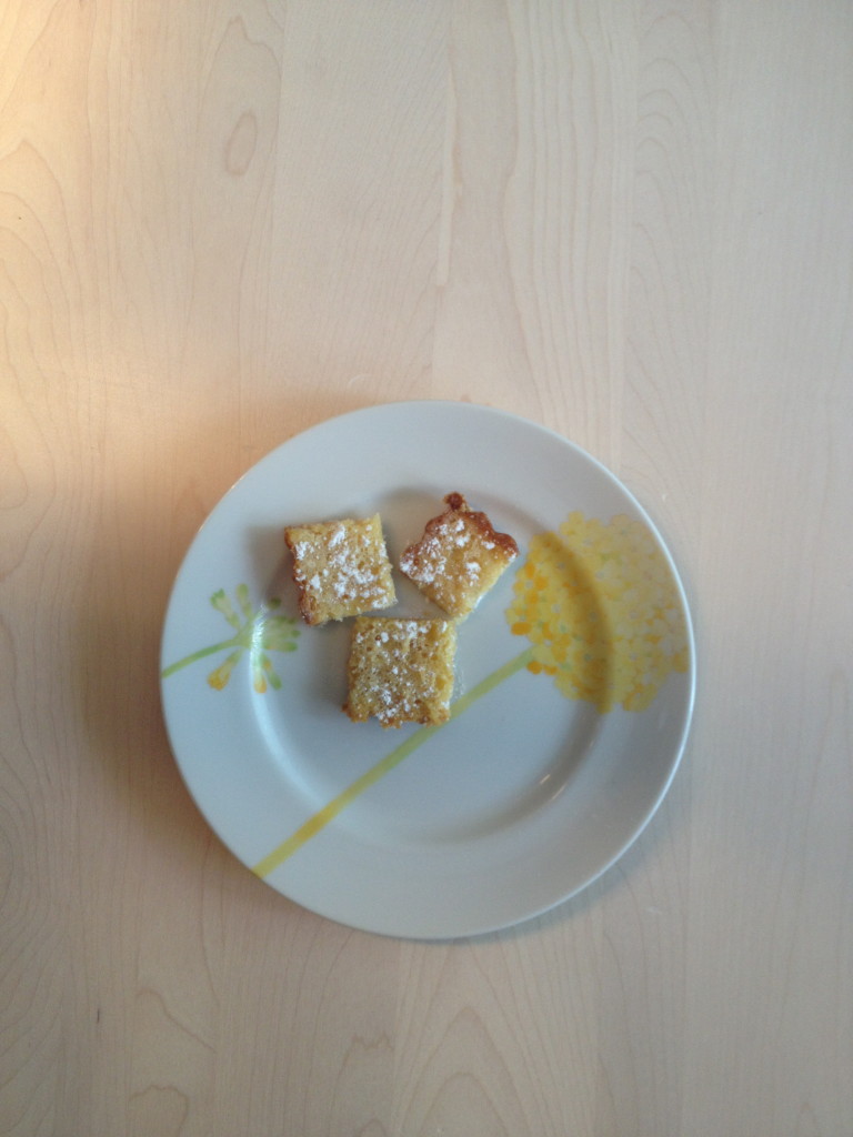 coconut lemon bars {the kosher foodies}