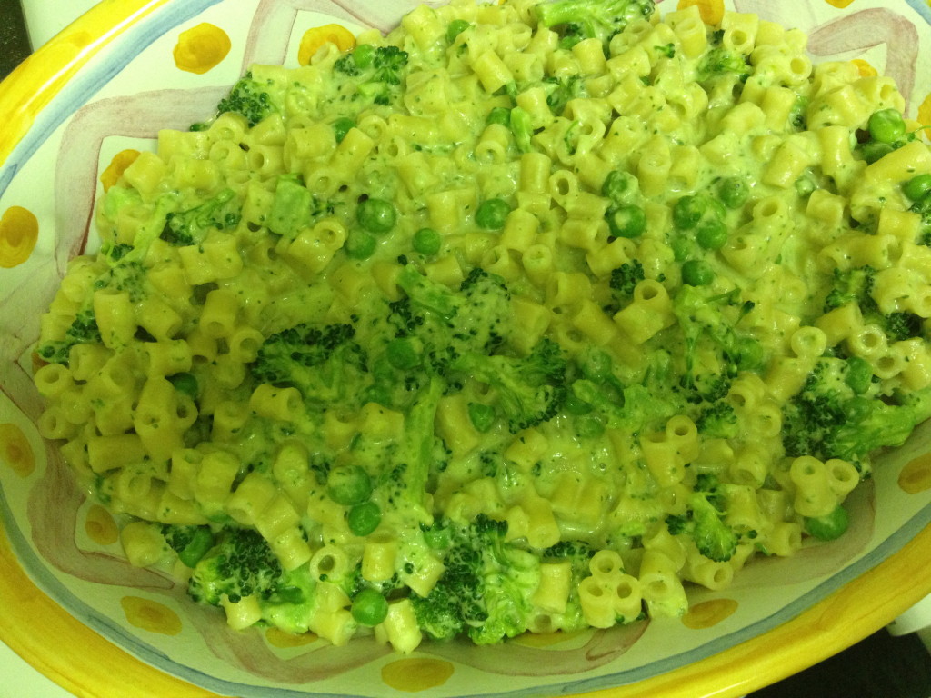 green mac & cheese from the kosher foodies