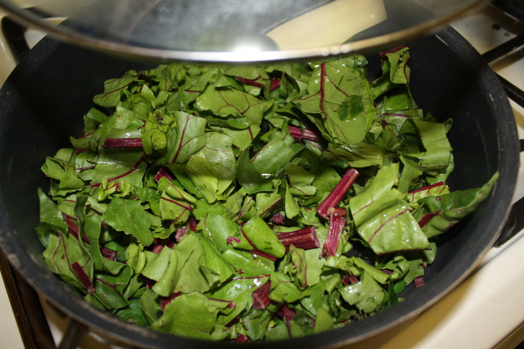 beet pesto pasta with beet greens and ricotta {the kosher foodies}