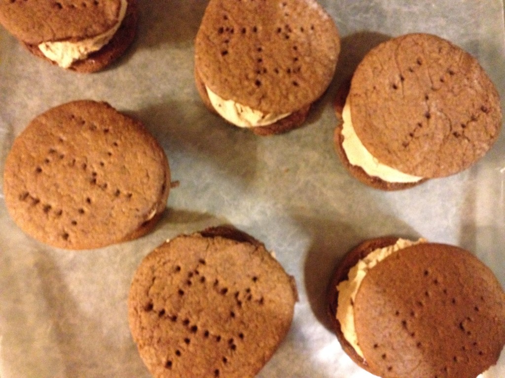 smores ice cream sandwiches