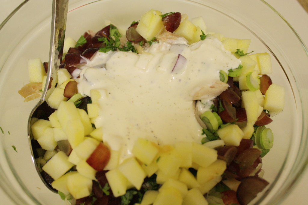 chicken salad recipe {the kosher foodies}