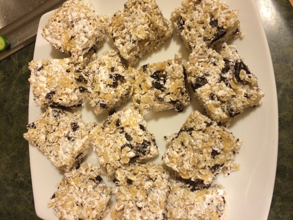 oreo crispy treats