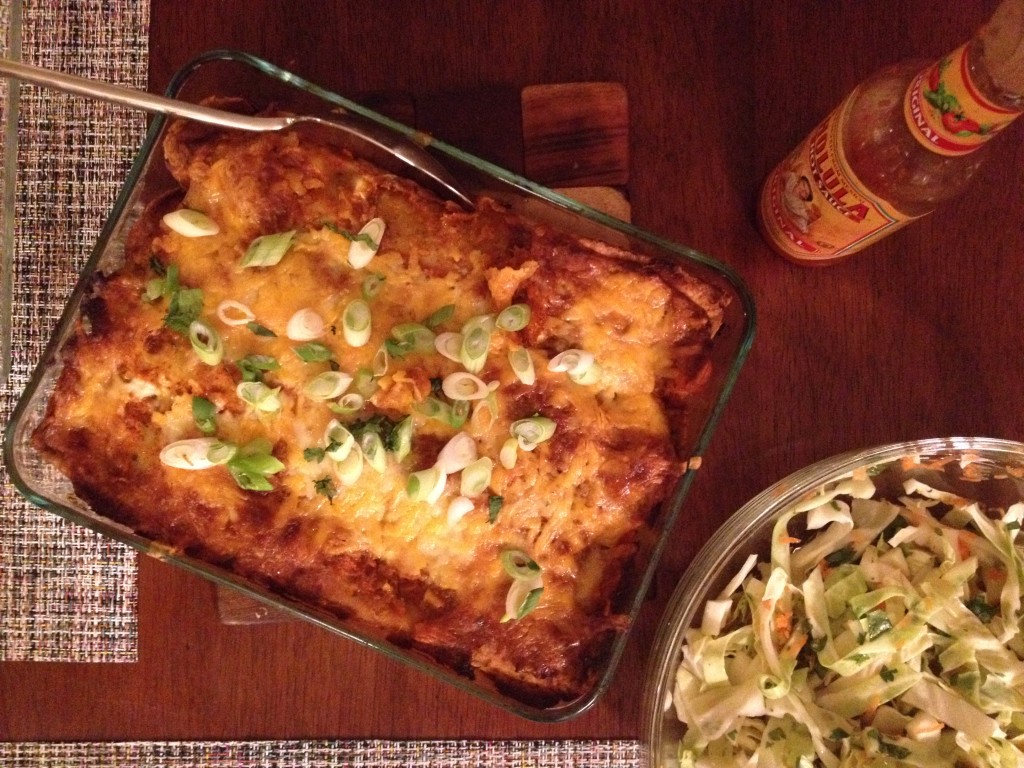 butternut squash enchiladas {the kosher foodies}