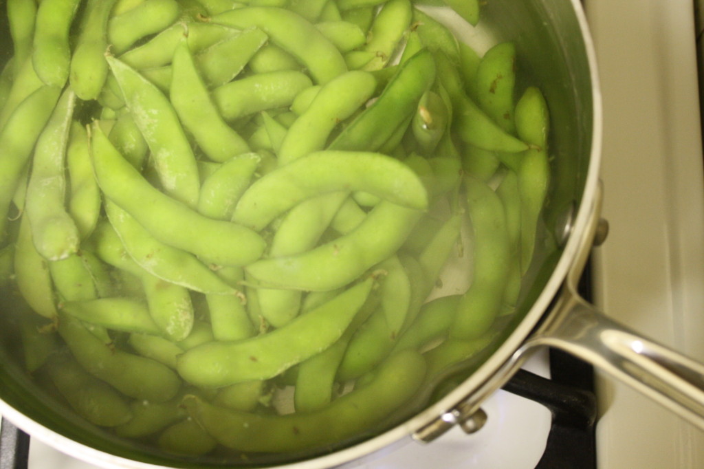 spicy edamame {the kosher foodies}