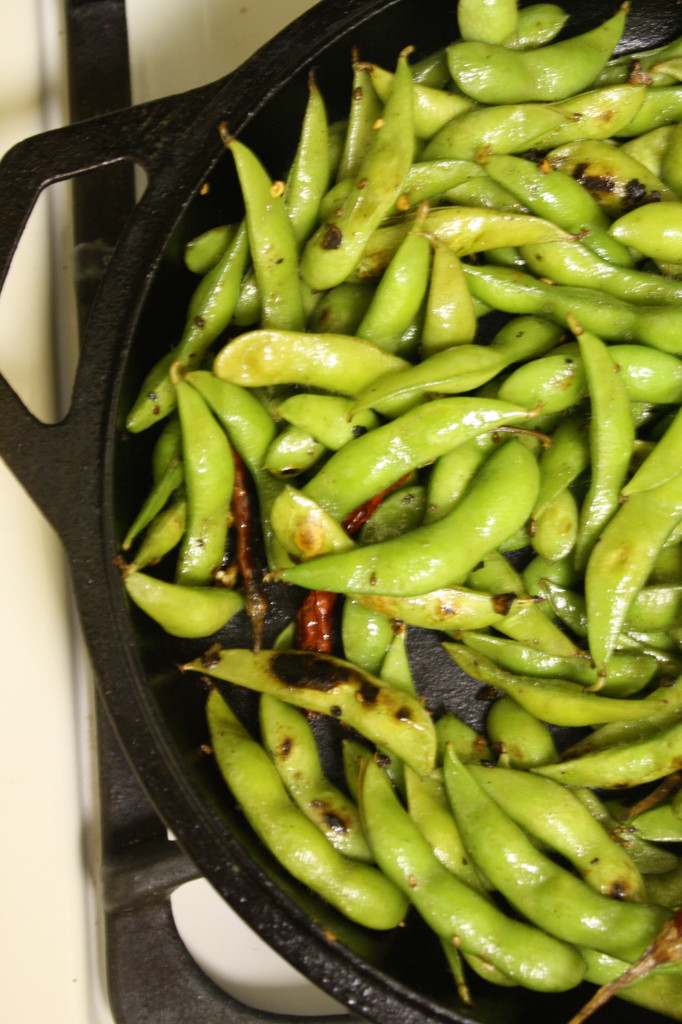 spicy edamame {the kosher foodies}