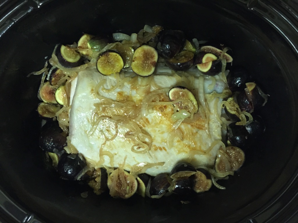 slow cooker veal roast with fresh figs
